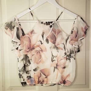 Windsor Flowery Crop Top